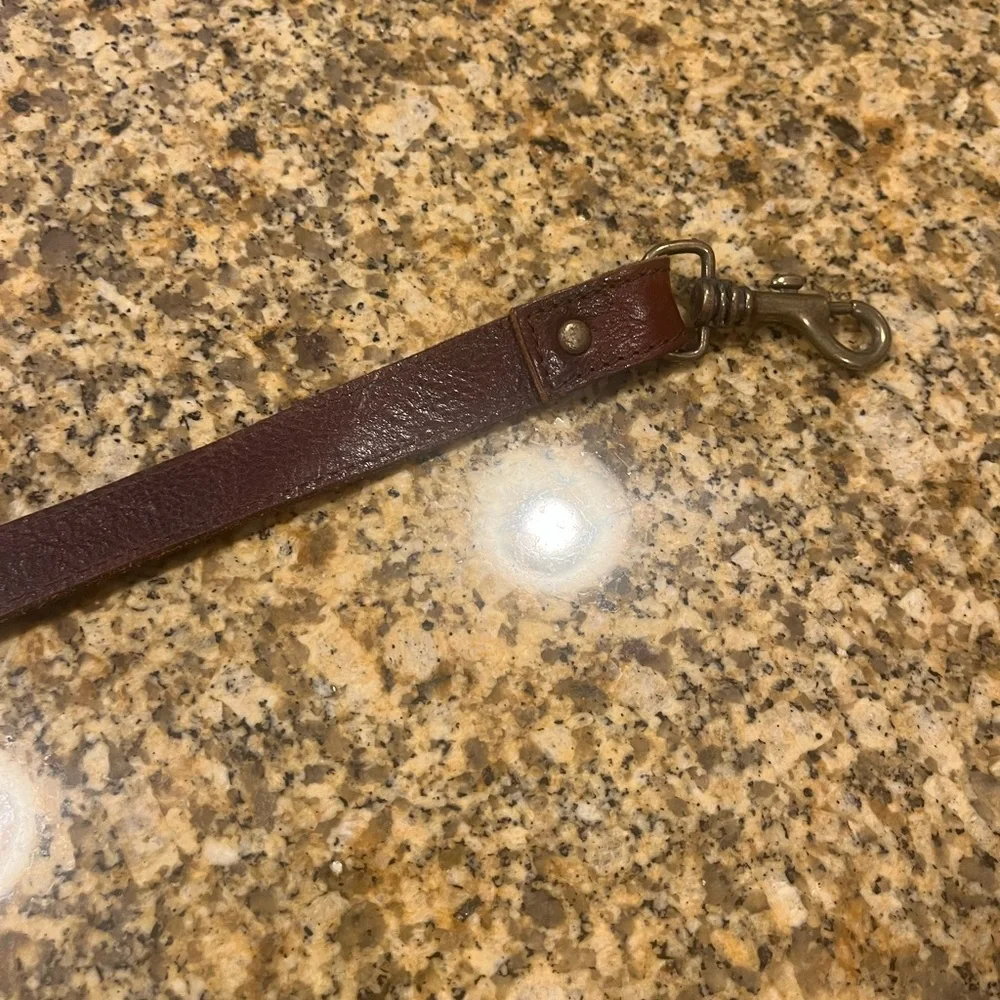 Marino Orlando Vintage Brown Leather Duffel Bag Replacement Shoulder Strap